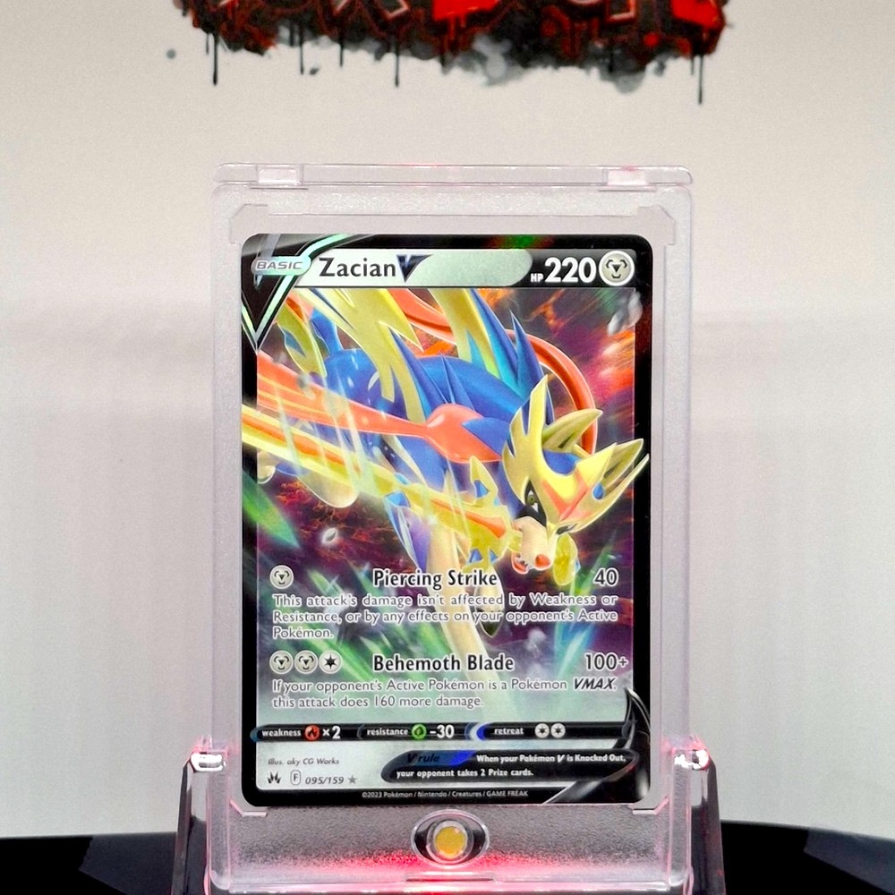 Zacian V Pokémon Card